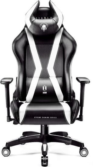Diablo Chairs X-Horn 2.0, dětská, černá/bílá (5902560336917)
