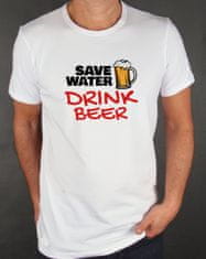 BrinX.cz Save Water, Drink Beer, XXL