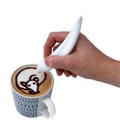 Alum online Dekorační pero ke zdobení kávy