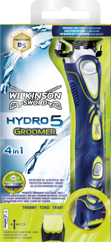 Levně Wilkinson Sword Hydro 5 Groomer holící strojek + 1 náhradní hlavice