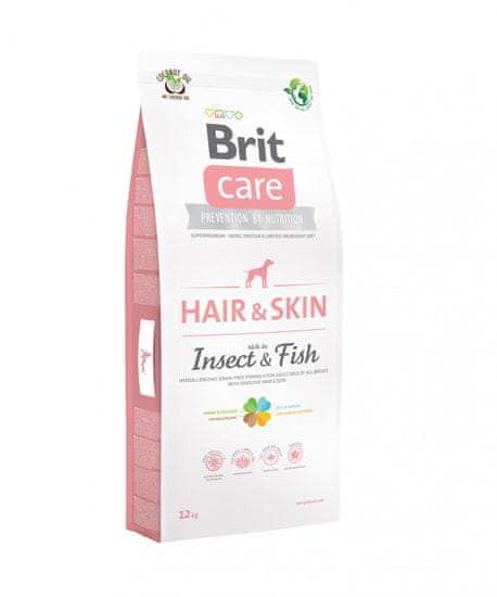 Brit Care Dog Hair&Skin. Insect&Fish 12 kg