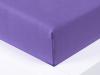 Alum online Jersey prostěradlo Exclusive jednolůžko - fialová 90x200 cm