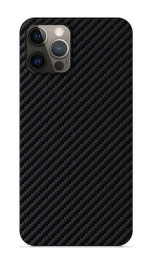 EPICO Carbon Magnetic MagSafe Compatible Case iPhone 12 /12 Pro (6,1") - černá 50010191300002
