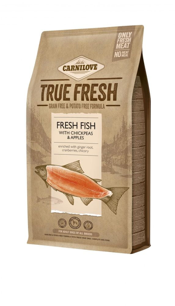 Levně Carnilove True Fresh FISH for Adult dogs 4 kg