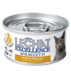 Monge LECHAT EXCELLENCE FLAKES kompletní krmivo pro dospělé kočky s kuřecím masem 80g