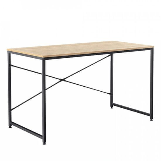 ATAN Psací stůl MELLORA 150x60 cm - dub / černá