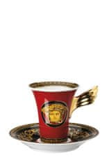 Rosenthal Versace ROSENTHAL VERSACE MEDUSA Kávový šálek s podšálkem