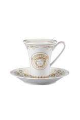 Rosenthal Versace ROSENTHAL VERSACE MEDUSA GALA Kávový šálek s podšálkem