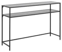 Design Scandinavia Konzolový stůl Seaford, 120 cm, MDF, černá