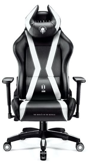 Diablo Chairs X-Horn 2.0, XL, černá/bílá (5902560336900)