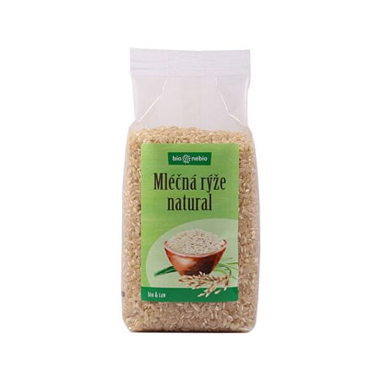 Bio nebio Rýže kulatozrnná natural BIO 500 g