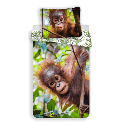 Levně Jerry Fabrics Povlečení Orangutan 02