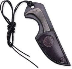 Madhammers Kovaný nůž - Plameňák černý, 8,6 cm 