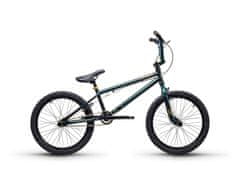 S'COOL XtriX 40 Dětské kolo tmavě zelené / zlaté (od 120 cm)