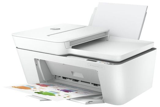 Tiskárna HP DeskJet Plus 4120 All-in-One (3XV14B) černobílá, inkoustová, vhodná do kanceláří
