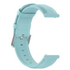 BStrap Leather Lux řemínek na Samsung Galaxy Watch 3 45mm, light blue