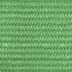 shumee Stínící plachta 160 g/m2 světle zelená 2 x 2 m HDPE