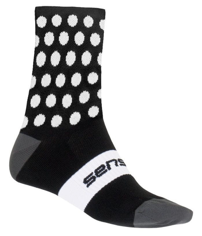 Sensor dětské ponožky DOTS 33/34 černá