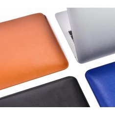 Coteetci PU Ultra-tenké pouzdro pro MacBook 12 MB1017-BK, černá