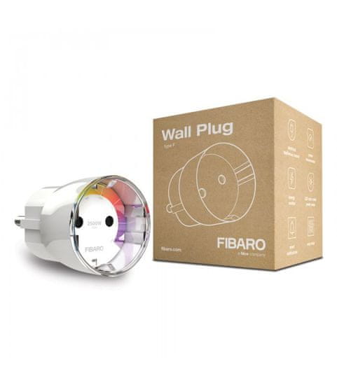 FIBARO Inteligentní zásuvka - FIBARO Wall Plug type F (FGWPF-102 ZW5)