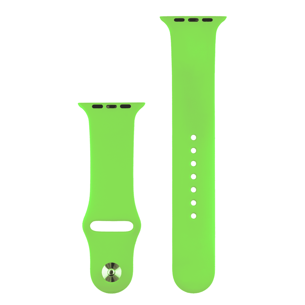 Coteetci silikonový sportovní náramek pro Apple Watch 38 / 40 mm CS2085-GR, zelená