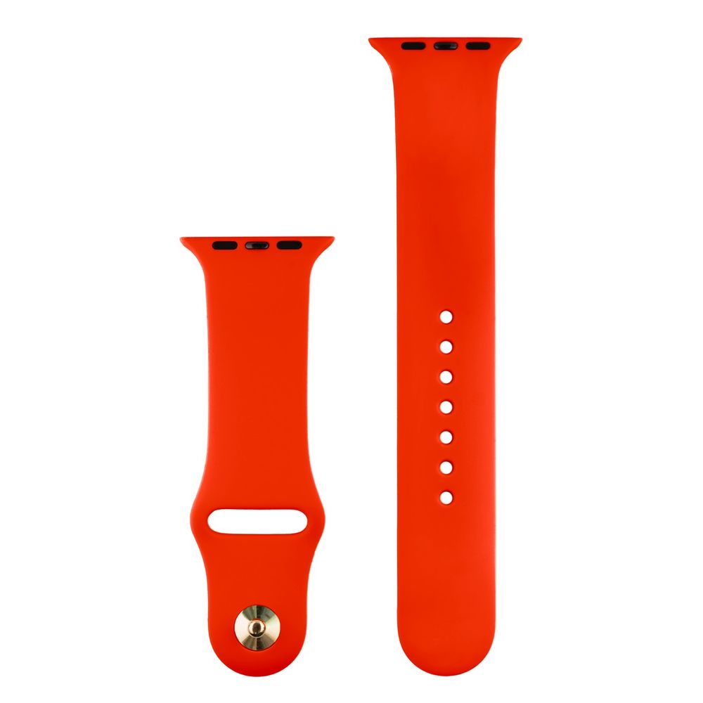 Coteetci silikonový sportovní náramek pro Apple Watch 42 / 44 mm CS2086-RD, červený