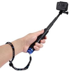 Puluz PU150 selfie tyč pro sportovní kamery, černá