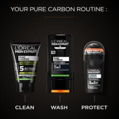 L’ORÉAL PARIS Čisticí gel s aktivním uhlím Men Expert Pure Carbon (Purifying Daily Face Wash) 100 ml