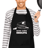 Zástěra na vaření - Mistr světa omeleta Barva: Černá