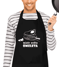 Kariban Zástěra na vaření - Mistr světa omeleta Barva: Svěží limetka