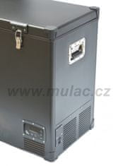 Indel B | TB130 STEEL OFF kompresorová autochladnička, 124 litrů, 12/24V