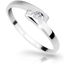 Cutie Diamonds Elegantní prsten z bílého zlata s briliantem DZ6725-1284-00-X-2 (Obvod 61 mm)