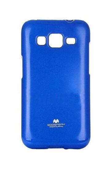 FORCELL Obal / kryt na Samsung Galaxy Core Prime tmavě modrý - Jelly Case