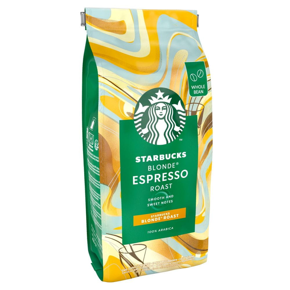 Levně Starbucks Blonde Espresso Roast, zrnková káva, 450 g