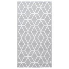 Greatstore Venkovní koberec šedý 190 x 290 cm PP