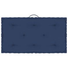 Greatstore Podušky na nábytek z palet 7 ks světle námořnické modré bavlna