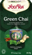 Yogi Tea Bio Zelený chai 17 x 1,8 g