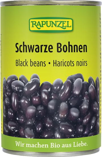 Rapunzel Bio černé fazole sterilované 400 g
