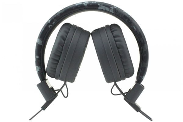 moderní bezdrátová sluchátka buxton BHP 7500 mk2 skládací konstrukce skvělý zvuk vyvážené basy i výšky led dioda 4 ovládací tlačítka 3,5mm jack konektor 40mm neodymové měniče Bluetooth 5.0 ble handsfree mikrofon