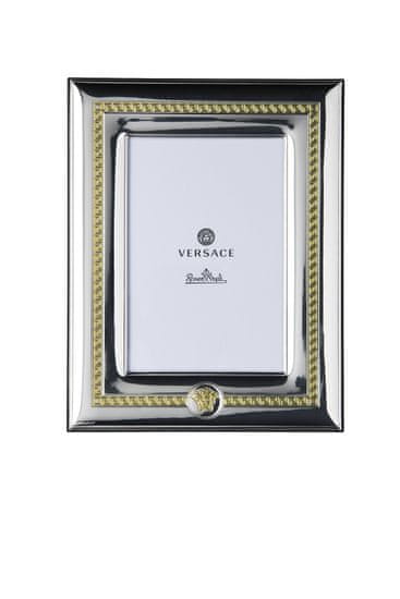 Rosenthal Versace ROSENTHAL VERSACE FRAMES VHF6 - Silver Gold Rámeček na fotografie 10 x 15 cm