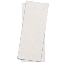 Papírová kapsička na příbory White Eco s bílým ubrouskem - 125ks