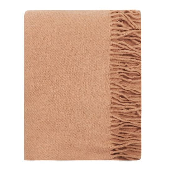 Cozy Blankets Vlněný pléd Merino 170x205 cm béžová