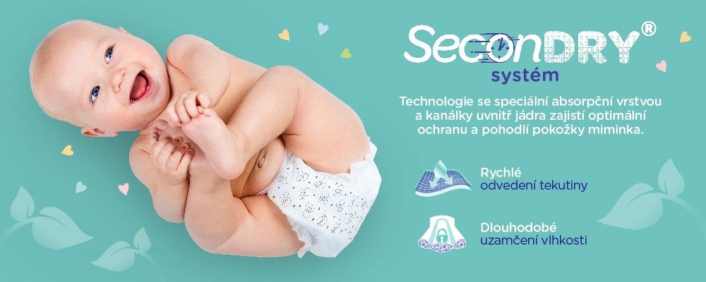Linteo Plenky Baby - systém secondry