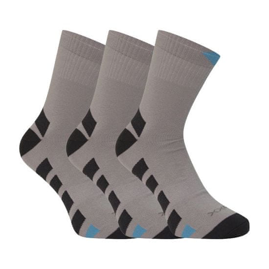 Voxx 3PACK ponožky šedé (Gastl)