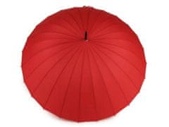 Kraftika 1ks červená sv. dámský deštník kouzelný s květy