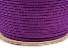 Kraftika 100m fialová gerbera oděvní šňůra pes 4mm
