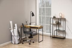 Design Scandinavia Pracovní stůl Seaford, 110 cm, MDF, přírodní