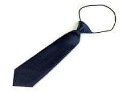 Kraftika 1ks 1 modrá pařížská dětská kravata 7x27cm