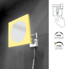 BPS-koupelny LED zrcátko s nastavit. teplotou svítivosti - ZK 20465P-26