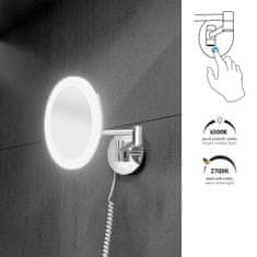 BPS-koupelny LED zrcátko s nastavit. teplotou svítivosti - ZK 20265P-26